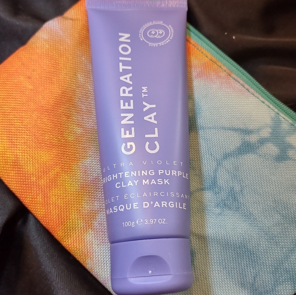 Generation Clay- brightening Purple Clay Mask, New!